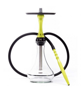 Alpha Hookah Model X Yellow Fluor