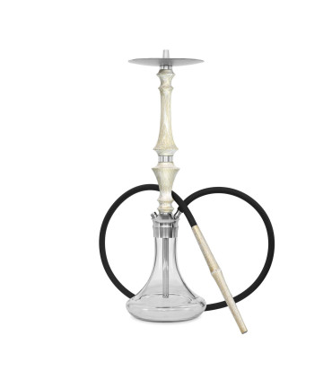 Hardwood Hookah Supreme Italian white
