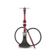 Hardwood Hookah Supreme Burgundy Black