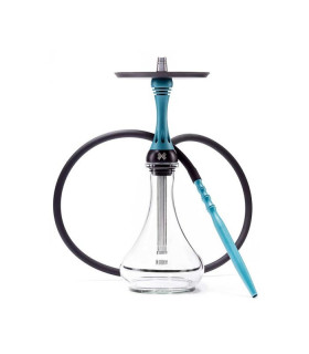 Alpha Hookah Model X Blue Matt
