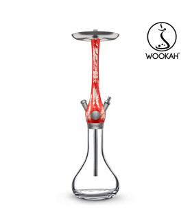 Cachimba Wookah Smooth Red/White 2.0