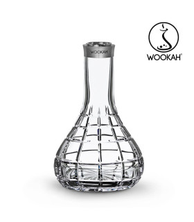 Base cachimba WOOKAH Vase Crystal Squares 2.0