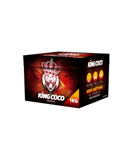 Carbones Naturales King Coco (28mm) 1kg