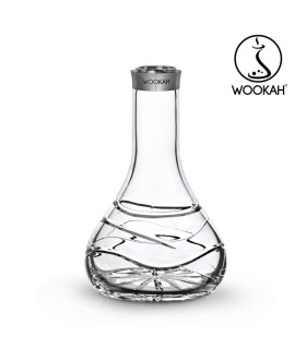 Base cachimba WOOKAH Vase Crystal Waves 2.0