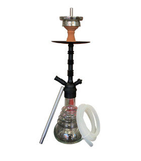 Cachimba Amy Deluxe 4-Star 460 Black / Transparent
