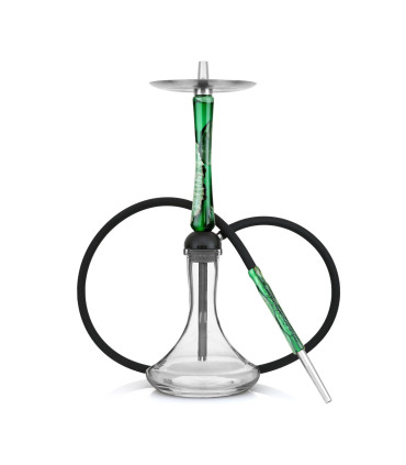 Maverick Hookah Amber Green Green