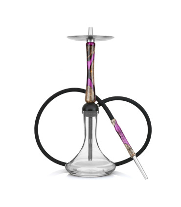 Maverick Hookah Amber Violett Black