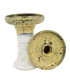 Cazoleta Hookah John Harmony Bowl Yellow Berry Over White