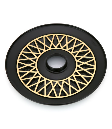Cachimba Blade Hookah One M Black Gold