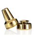 Cachimba Blade Hookah One M Black Gold