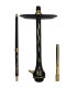 Cachimba Blade Hookah One M Black Gold