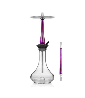 Union Hookah Sleek Acrylic Purple Pink