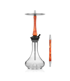 Union Hookah Sleek Acrylic Amber