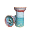 ALPACA SURI RED DRIP TEAL
