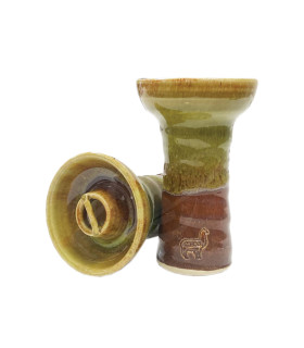 Cazoleta Alpaca Predator Green Over Brown