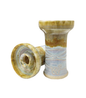 Cazoleta Alpaca Mini Rook Tan Over White