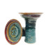 Cazoleta Alpaca Lipache Red Tan Aqua
