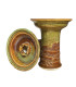 Cazoleta Alpaca Lerook Green Drip Brown