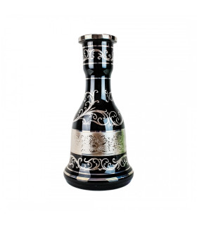 Base cachimba BOHEMIA EGERMANN YUNAN PLATINUM BLACK
