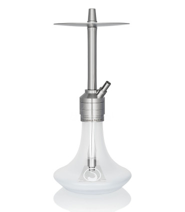 Cachimba Steamulation Shisha Pro X Mini White Matt
