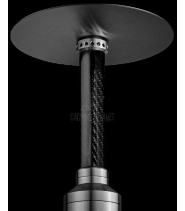 Cachimba Steamulation Shisha Pro X Mini Graphit Matt