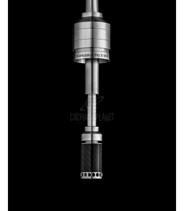 Cachimba Steamulation Shisha Pro X Mini Graphit Matt