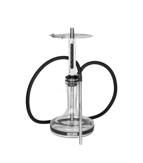 Cachimba Geometry Hookah Techno White