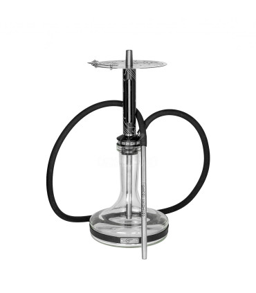 Cachimba Geometry Hookah Techno Black