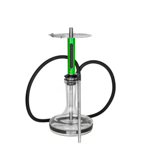 Cachimba Geometry Hookah Techno Green