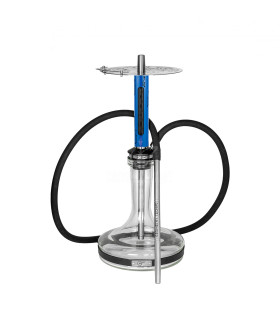 Cachimba Geometry Hookah Techno Blue