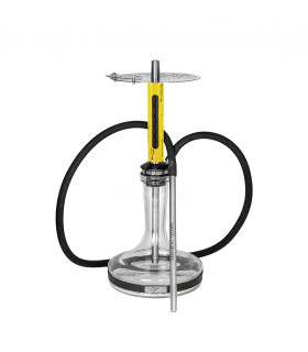 Cachimba Geometry Hookah Techno Yellow