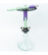 Cachimba Mamay Customs Flow Morado/Azul – Shisha Compacta de Acero