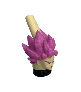 Boquilla 3D Goku rosa