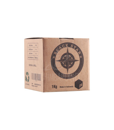 Carbones naturales (D) Black Star (26mm) - 16kg
