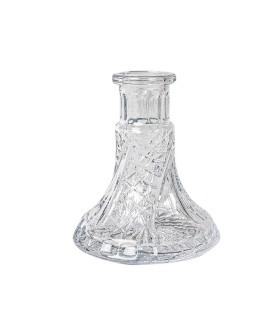 Base cachimba Mr Shisha Base Tradicional De Cristal (Tallada curved)