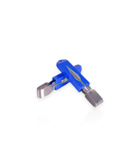 Pinzas mini de aluminio 5 cm para cachimba