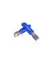 Pinzas mini de aluminio 5 cm para cachimba