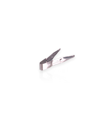 Pinzas mini de aluminio 5 cm para cachimba