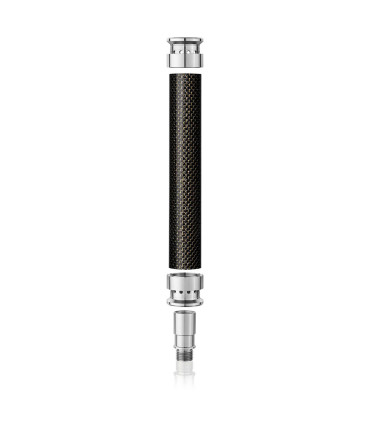 Cachimba Steamulation Shisha X-Blow Off Set Carbon Gold