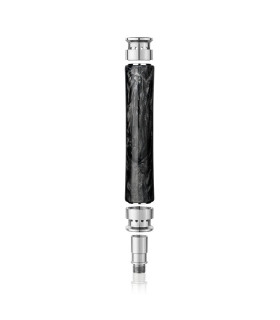 Cachimba Steamulation Shisha X-Blow Off Set Epoxy Black Marble