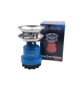 Hornillo de gas Cold Smoke Gas Coal Burner azul