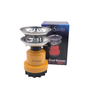 Hornillo de gas Cold Smoke Gas Coal Burner amarillo