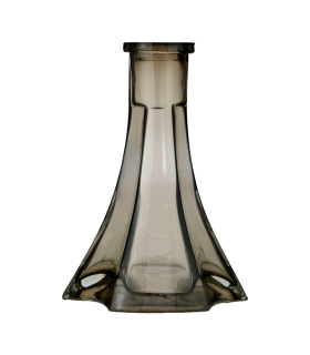 Base cachimba Pata de Elefante negro transparente