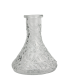 Base cachimba Mini Transparente Tallada