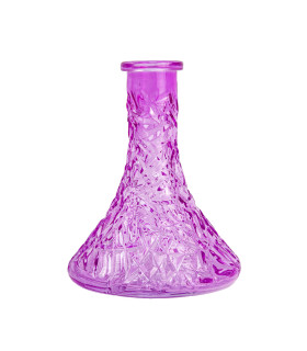 Base cachimba Rosa Tallada