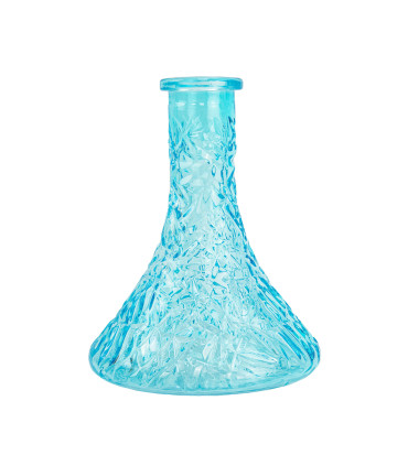 Base cachimba Azul Celeste Tallada