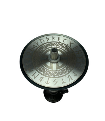 Cachimba Mr Shisha Valhalla Black – Diseño con Purga Personalizable