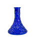 Base cachimba Azul Oscuro Tallada