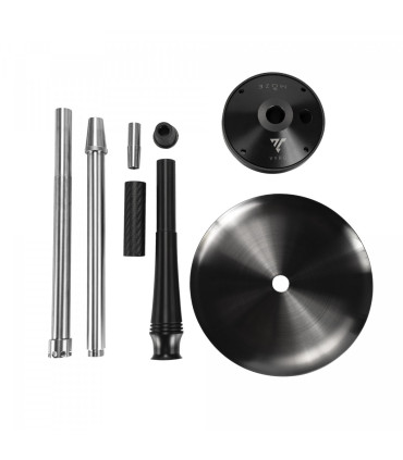 Cachimba Moze Shisha X Vyro Noir Black Frosted