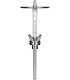 Cachimba Moze Shisha Squad Silver Wavy Frosted